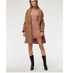 ARITZIA Wilfred Janvry Dress With Long Lace Sleeves Size 2